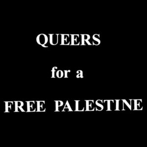 Queers for a free Palestine Design