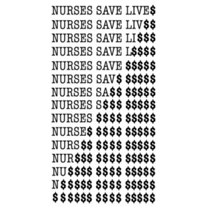Nurses save lives Design